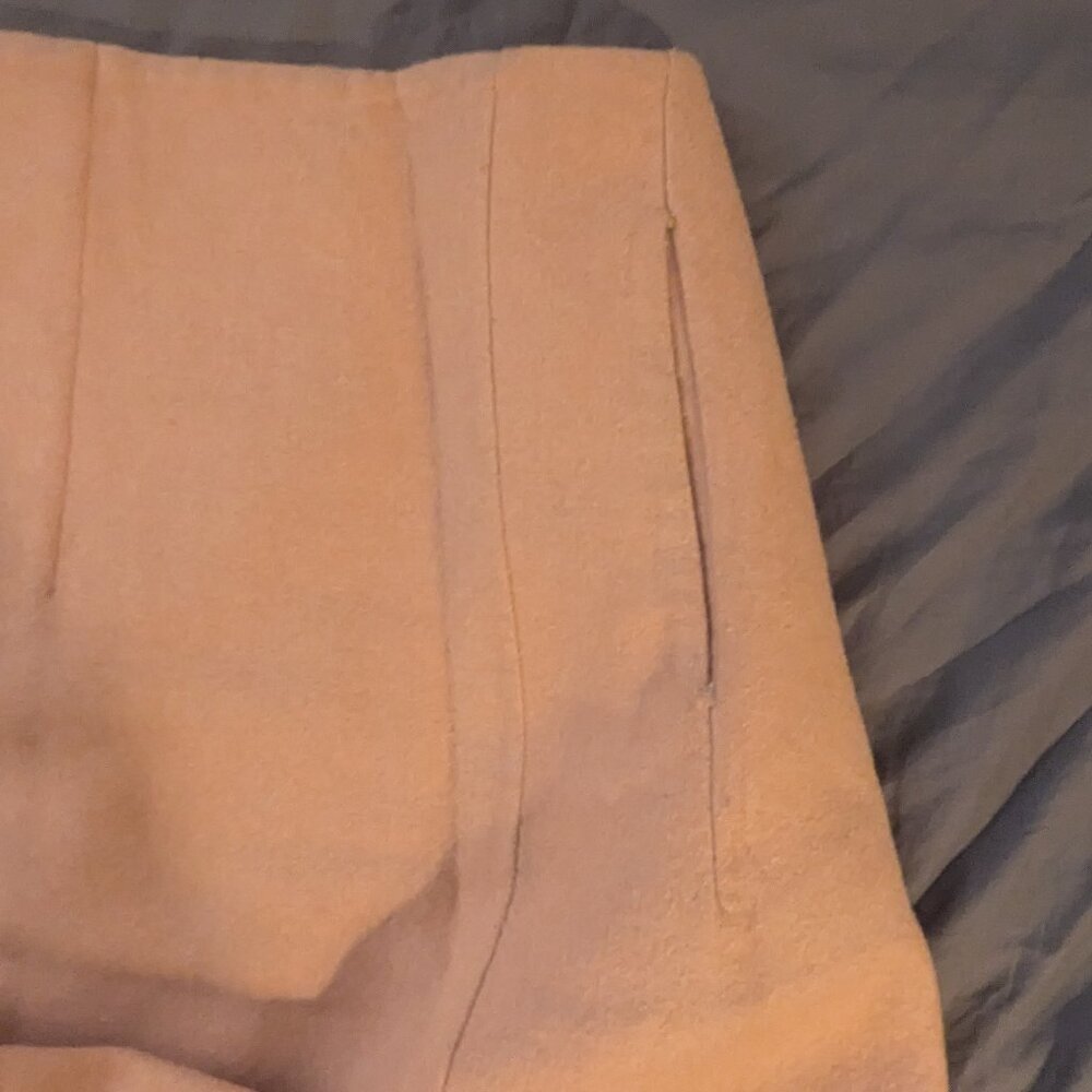 Limited Edition Zara Wool Skirt Midi A Line Wrap - Picture 5 of 14